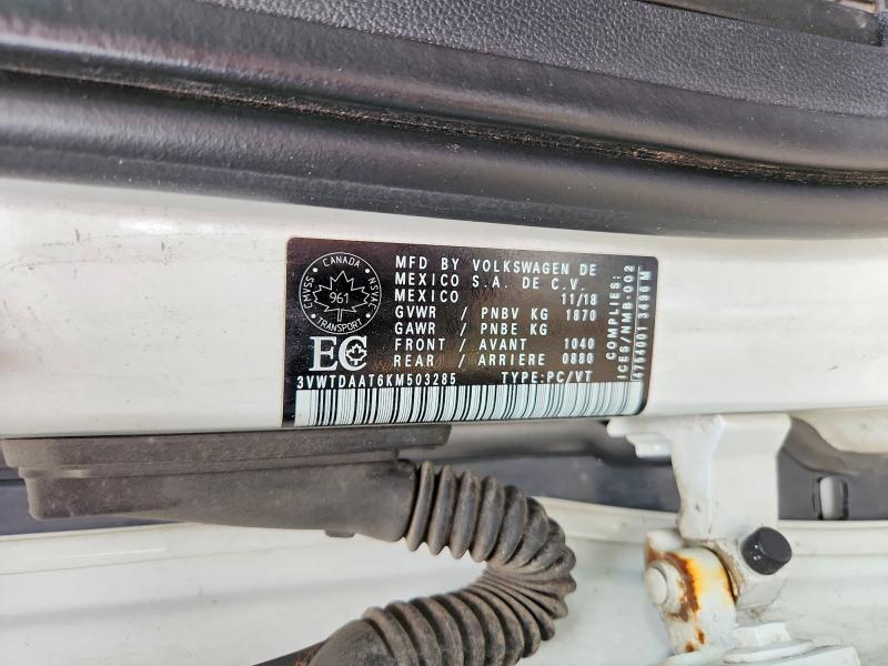 Aukcja sprzedaży 2019 Volkswagen Beetle, vin: 3VWTDAAT6KM503285, numer aukcji: 69994366