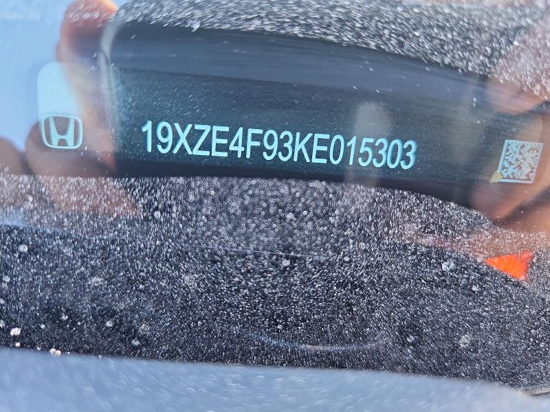 Aukcja sprzedaży 2019 Honda Insight, vin: 19XZE4F93KE015303, numer aukcji: 69737246