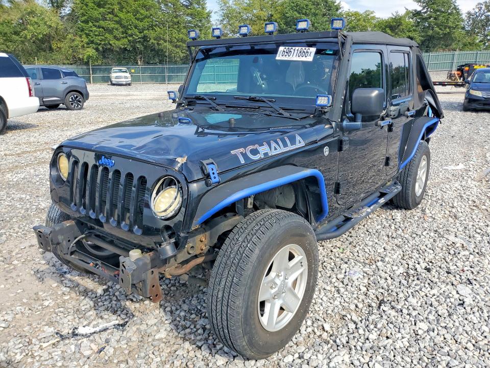 Продажа на аукционе авто 2016 Jeep Wrangler Unlimited, vin: 1C4BJWDGXGL179849, номер лота: 69611866