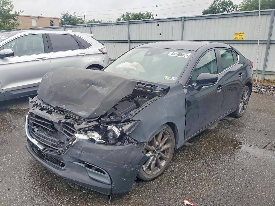 2018 Mazda 3 მანქანა იყიდება აუქციონზე, vin: 3MZBN1V33JM182730, აუქციონის ნომერი: 64100606