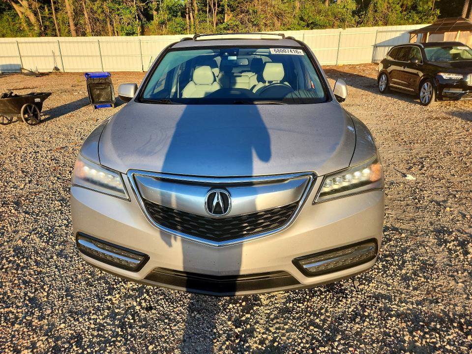 2015 Acura Mdx მანქანა იყიდება აუქციონზე, vin: 5FRYD3H47FB007441, აუქციონის ნომერი: 68007416