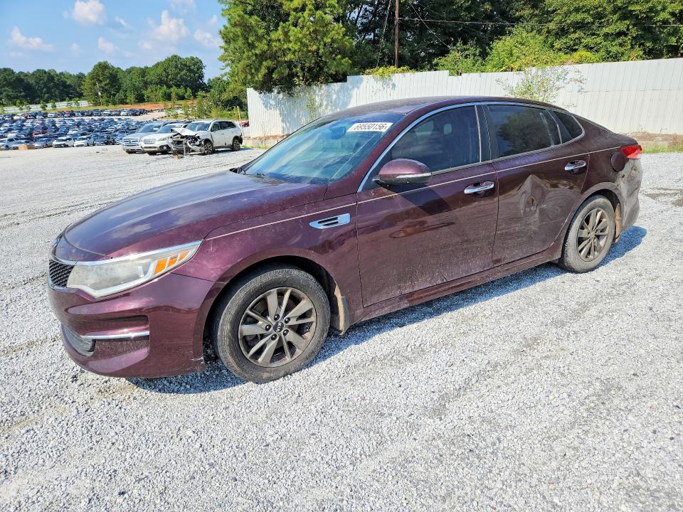 2016 Kia Optima მანქანა იყიდება აუქციონზე, vin: 5XXGT4L13GG107389, აუქციონის ნომერი: 69550156