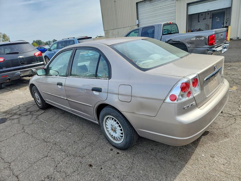 70499986 :رقم المزاد ، 2HGES16571H575865 vin ، 2001 Honda Civic مزاد بيع