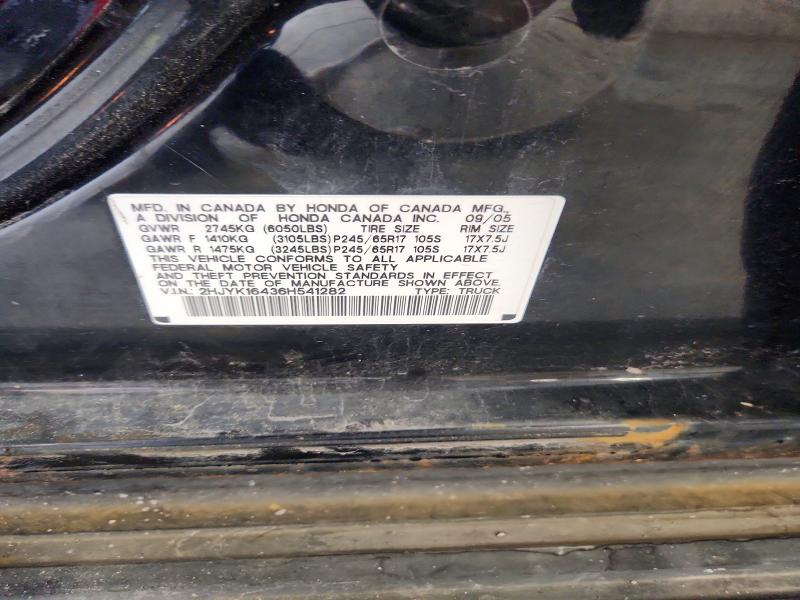 Продаж на аукціоні авто 2006 Honda Ridgeline, vin: 2HJYK16436H541282, номер лоту: 67643056