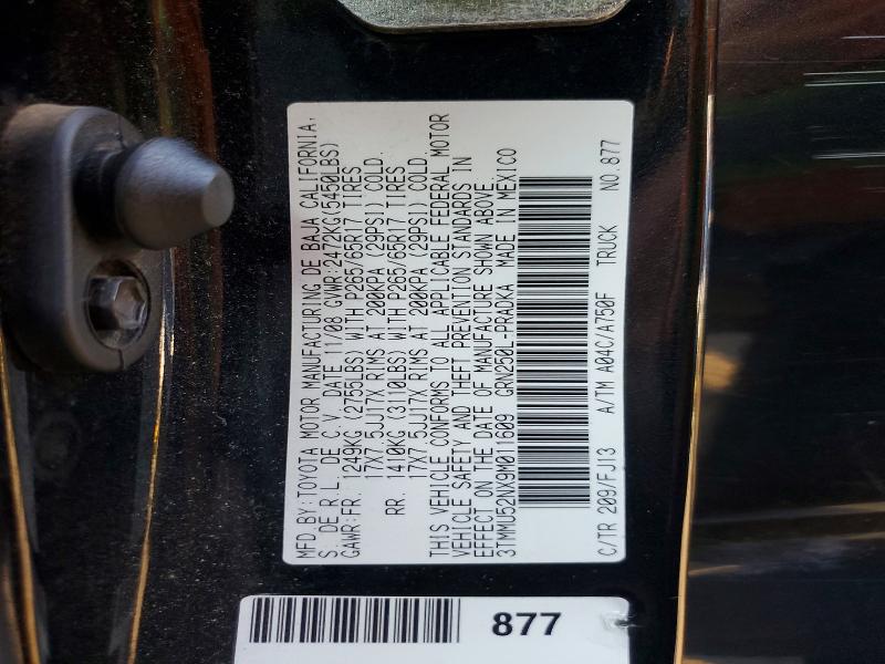 Aukcja sprzedaży 2009 Toyota Tacoma, vin: 3TMMU52NX9M011609, numer aukcji: 67402636