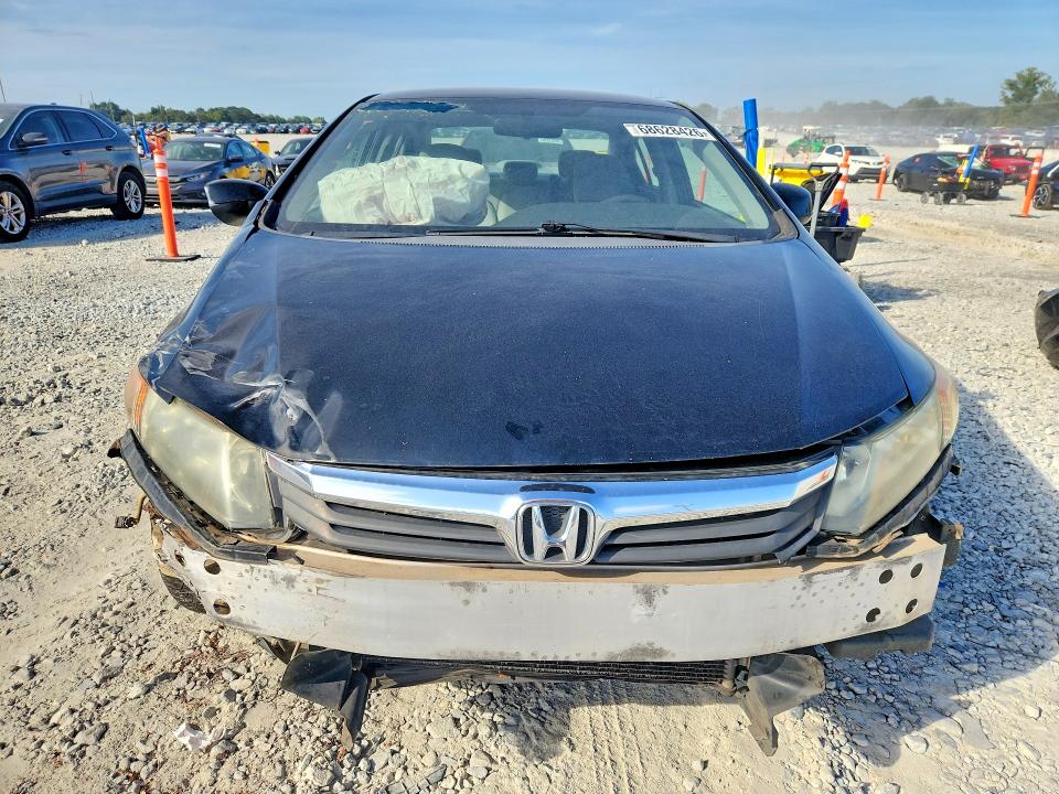 2012 Honda Civic მანქანა იყიდება აუქციონზე, vin: 19XFB2F52CE389755, აუქციონის ნომერი: 68628426