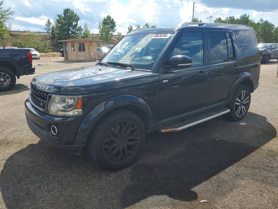 2016 Land Rover Lr4 მანქანა იყიდება აუქციონზე, vin: SALAK2V64GA843672, აუქციონის ნომერი: 68636366