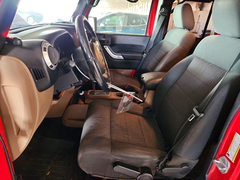 70500156 :رقم المزاد ، 1C4BJWEGXCL188981 vin ، 2012 Jeep Wrangler Unlimited مزاد بيع