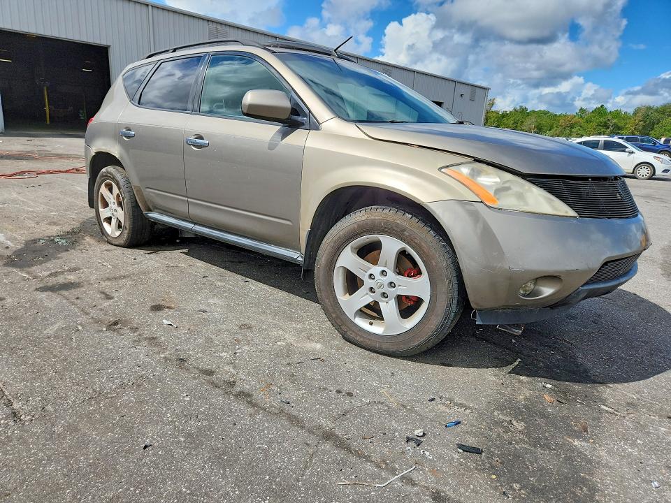 2003 Nissan Murano მანქანა იყიდება აუქციონზე, vin: JN8AZ08T93W119888, აუქციონის ნომერი: 67042676
