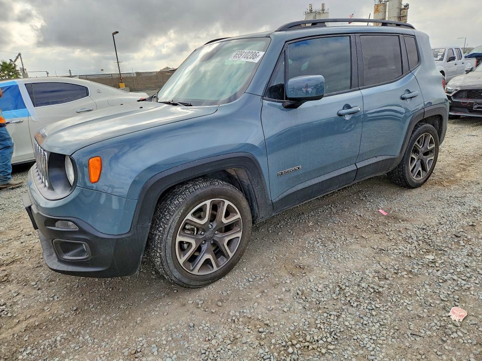 2018 Jeep Renegade მანქანა იყიდება აუქციონზე, vin: ZACCJABB5JPJ26670, აუქციონის ნომერი: 69910286