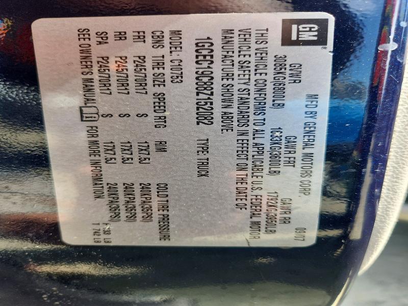 Продаж на аукціоні авто 2008 Chevrolet Silverado, vin: 1GCEC19C88Z152082, номер лоту: 68658446