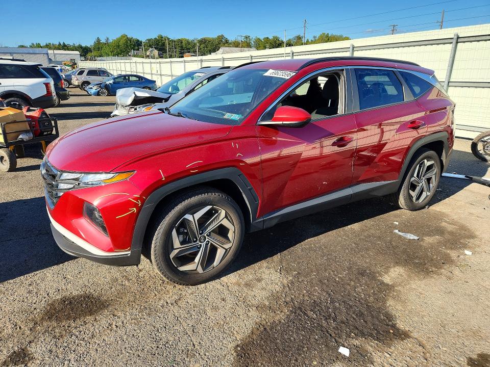 69623596 :رقم المزاد ، 5NMJBCDE1RH426363 vin ، 2024 Hyundai Tucson مزاد بيع
