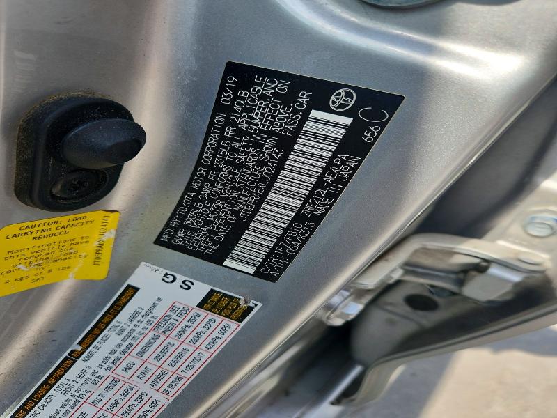 69604866 :رقم المزاد ، JTDEPRAEXLJ024143 vin ، 2020 Toyota Corolla مزاد بيع