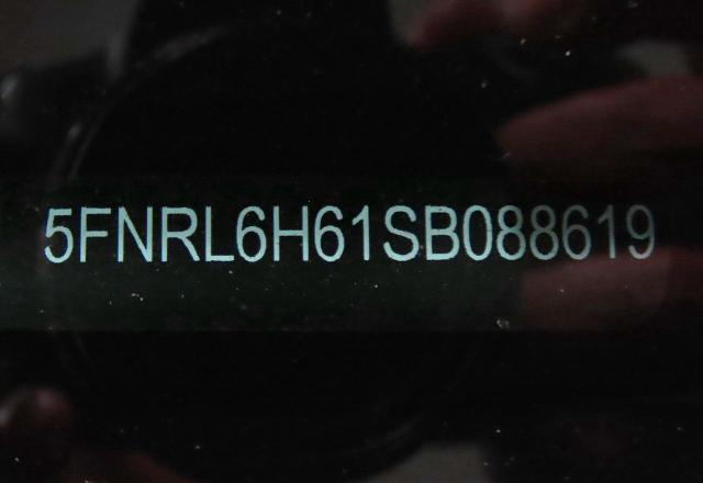 68833836 :رقم المزاد ، 5FNRL6H61SB088619 vin ، 2025 Honda Odyssey مزاد بيع