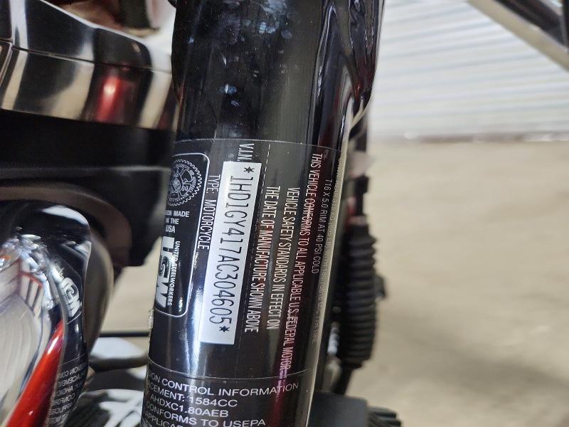67599246 :رقم المزاد ، 1HD1GY417AC304605 vin ، 2010 Harley-davidson Fxdf مزاد بيع