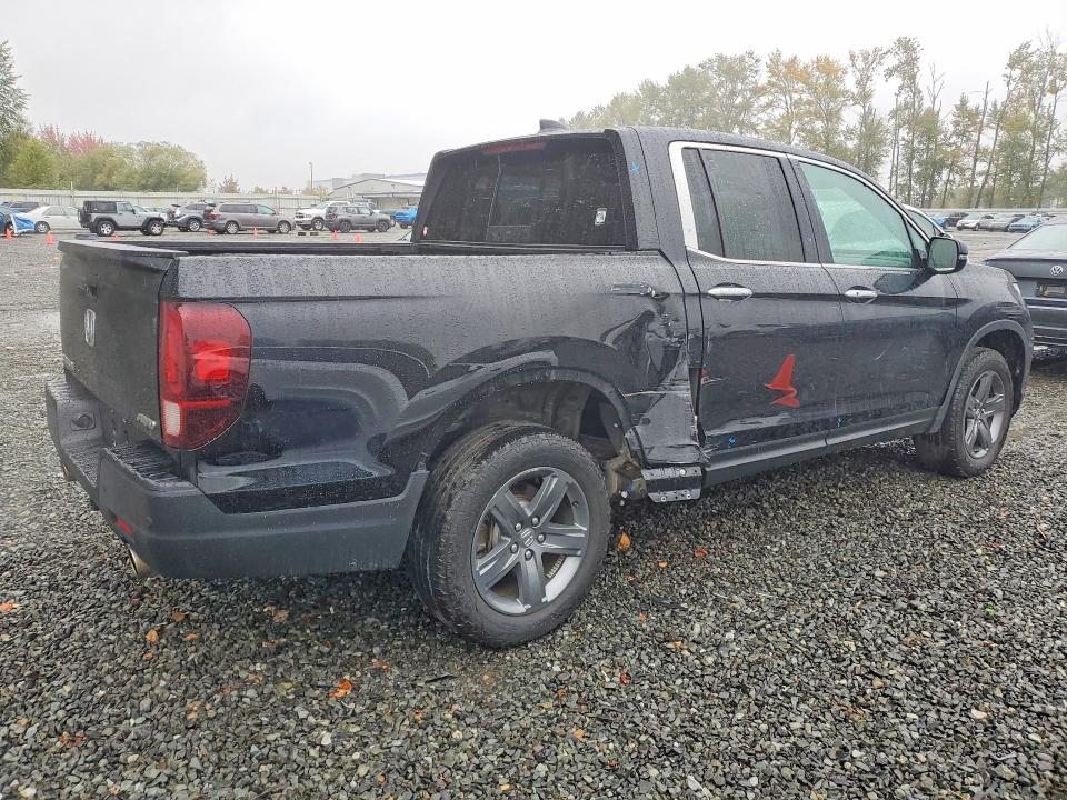 70366546 :رقم المزاد ، 5FPYK3F76NB019476 vin ، 2022 Honda Ridgeline مزاد بيع