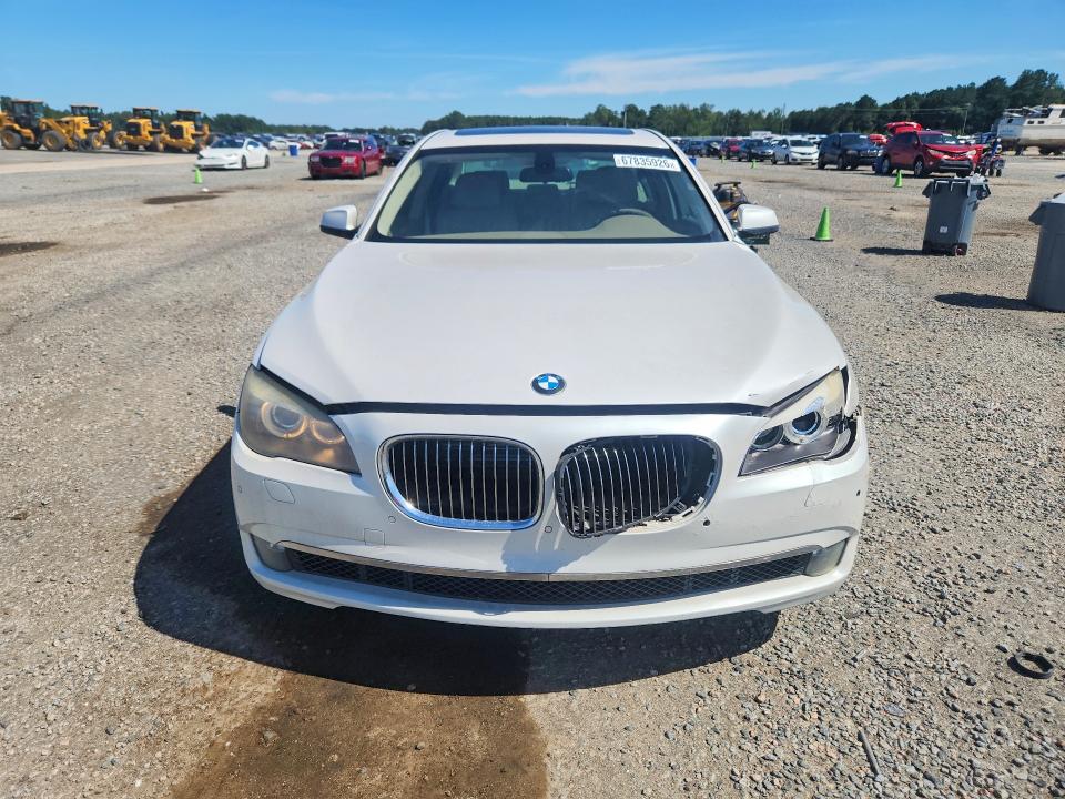 2010 Bmw 750 მანქანა იყიდება აუქციონზე, vin: WBAKC6C50ACL67651, აუქციონის ნომერი: 67835926
