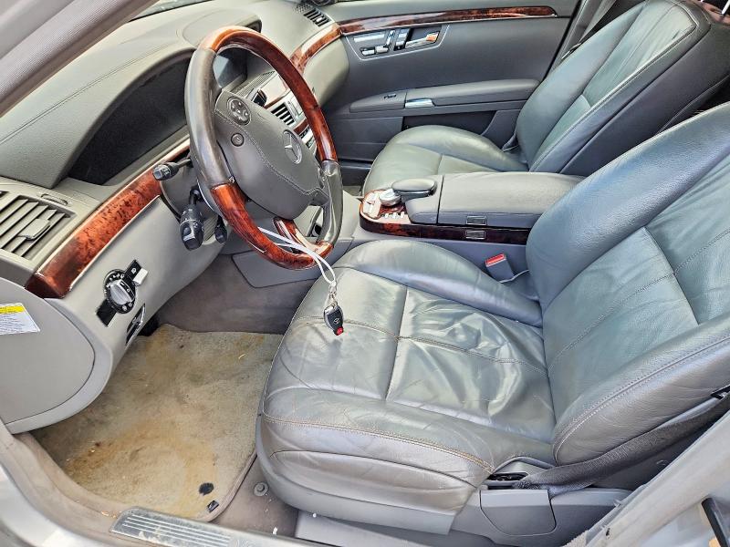 2007 Mercedes-benz S მანქანა იყიდება აუქციონზე, vin: WDDNG86X27A135348, აუქციონის ნომერი: 70809896