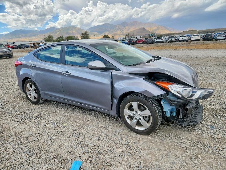 2013 Hyundai Elantra მანქანა იყიდება აუქციონზე, vin: KMHDH4AEXDU711260, აუქციონის ნომერი: 69608556