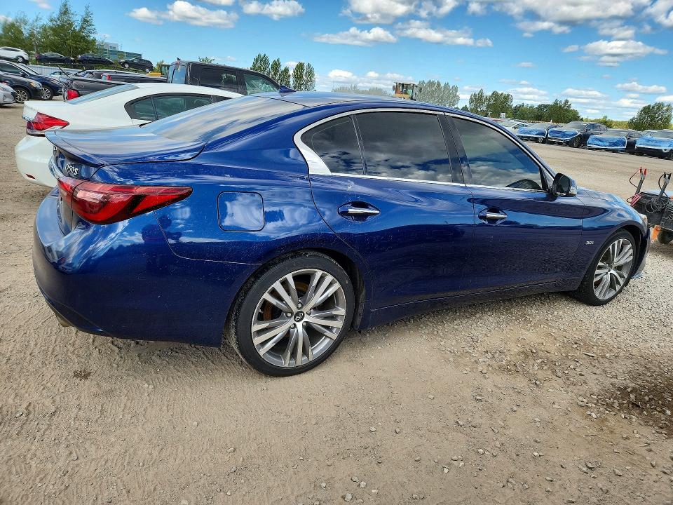 2018 Infiniti Q50 მანქანა იყიდება აუქციონზე, vin: JN1EV7AR4JM611384, აუქციონის ნომერი: 68008496