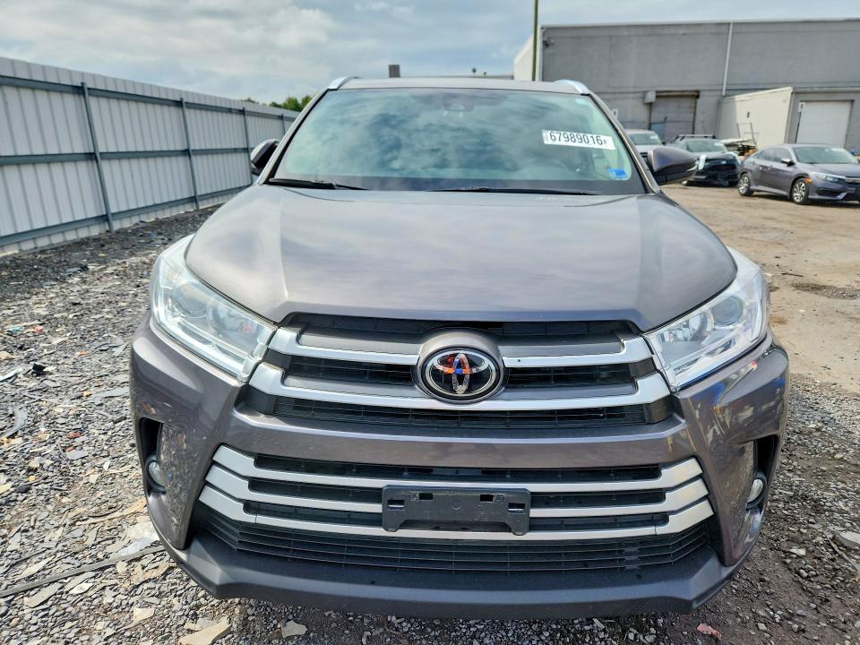 Aukcja sprzedaży 2018 Toyota Highlander, vin: 5TDJZRFH8JS817954, numer aukcji: 67989016