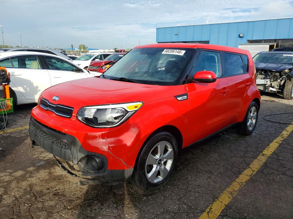 2019 Kia Soul მანქანა იყიდება აუქციონზე, vin: KNDJN2A29K7025815, აუქციონის ნომერი: 68206146