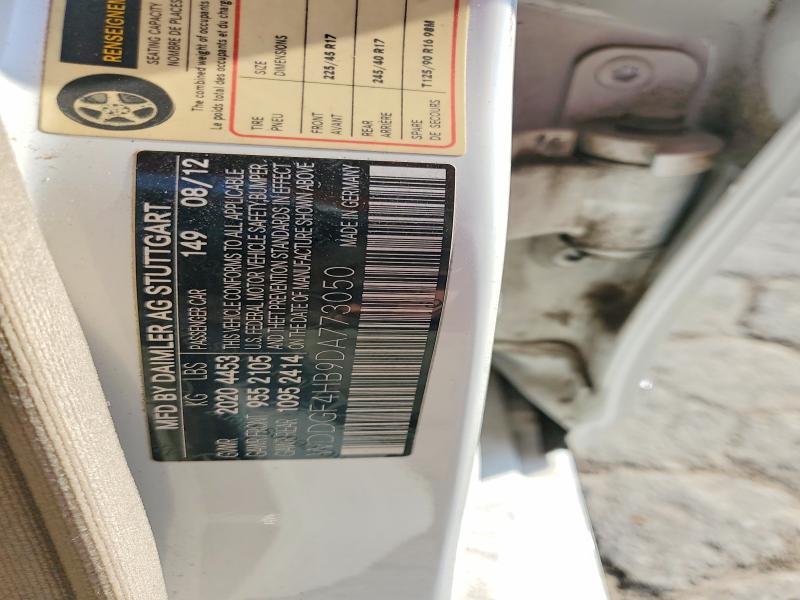 Продаж на аукціоні авто 2013 Mercedes-benz C, vin: WDDGF4HB9DA773050, номер лоту: 69112806