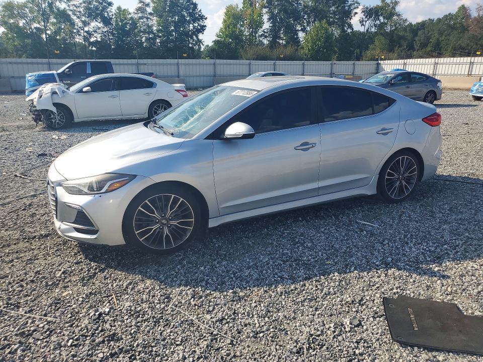 2018 Hyundai Elantra მანქანა იყიდება აუქციონზე, vin: KMHD04LB8JU535461, აუქციონის ნომერი: 67713986