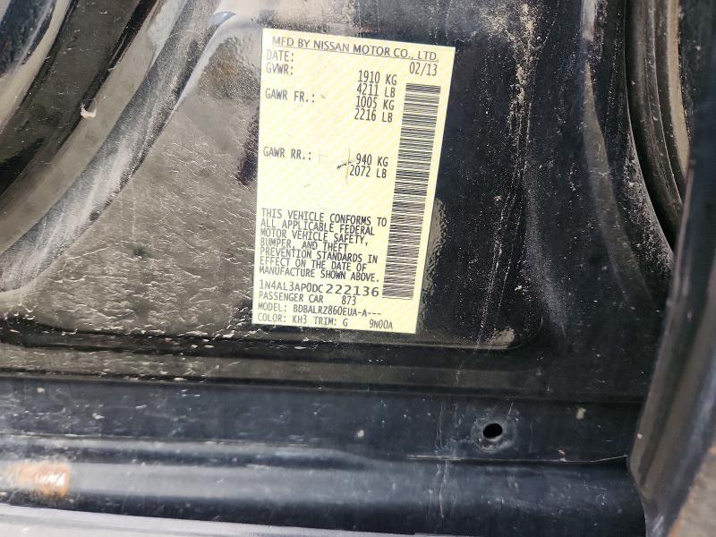 Aukcja sprzedaży 2013 Nissan Altima, vin: 1N4AL3AP0DC222136, numer aukcji: 69994166