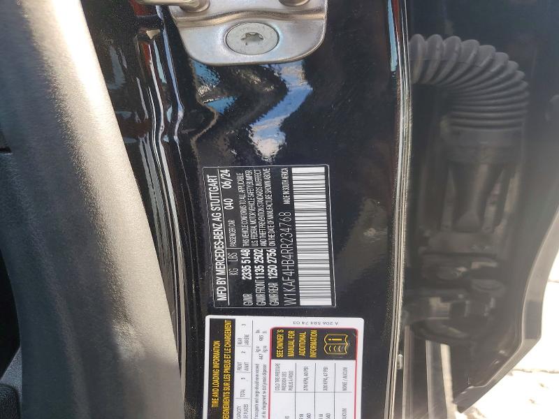 Продаж на аукціоні авто 2024 Mercedes-benz C, vin: W1KAF4HB4RR234768, номер лоту: 69501056