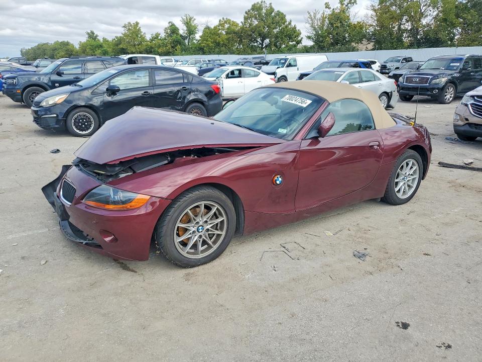 2003 Bmw Z4 მანქანა იყიდება აუქციონზე, vin: 4USBT33413LS42907, აუქციონის ნომერი: 70024756
