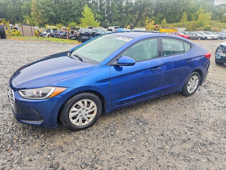 Продаж на аукціоні авто 2017 Hyundai Elantra, vin: 5NPD74LF5HH160118, номер лоту: 70263376