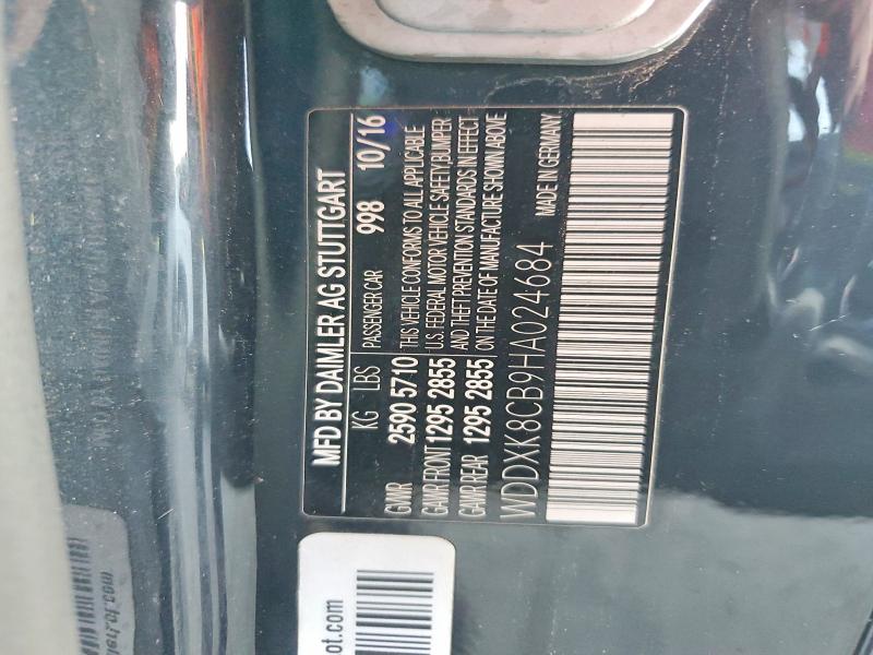 Aukcja sprzedaży 2017 Mercedes-benz S, vin: WDDXK8CB9HA024684, numer aukcji: 67834716