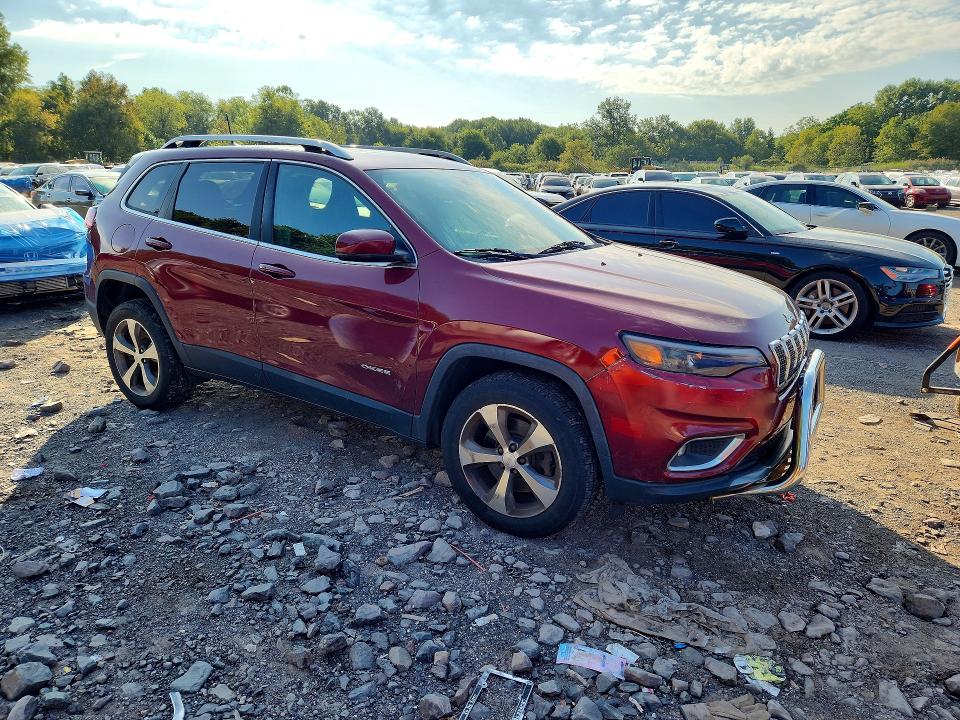 67456336 :رقم المزاد ، 1C4PJMDN1KD142653 vin ، 2019 Jeep Cherokee مزاد بيع