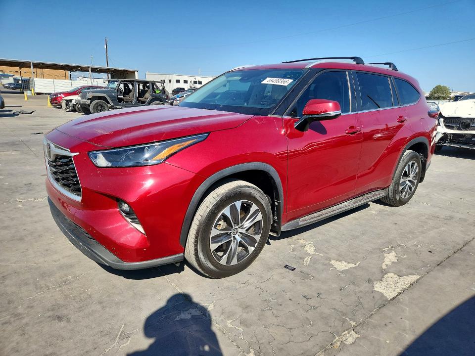 Продажа на аукционе авто 2023 Toyota Highlander, vin: 5TDKDRAH9PS041773, номер лота: 69499366