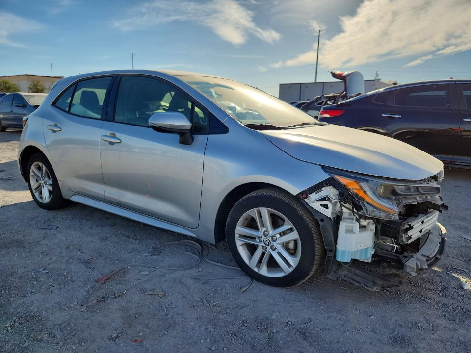 70132406 :رقم المزاد ، JTNK4RBE5K3005508 vin ، 2019 Toyota Corolla Hatchback مزاد بيع