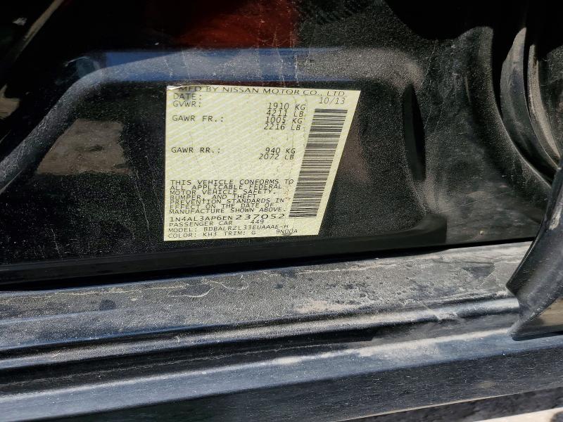 70162656 :رقم المزاد ، 1N4AL3AP6EN237052 vin ، 2014 Nissan Altima مزاد بيع
