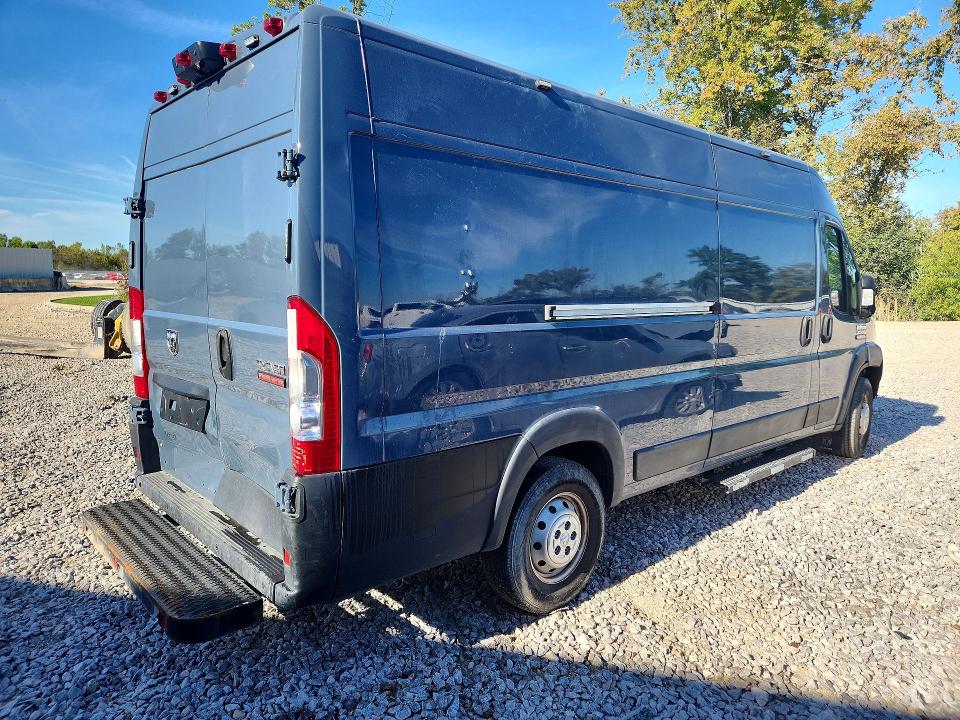 2019 Ram Promaster 3500 მანქანა იყიდება აუქციონზე, vin: 3C6URVJG5KE564633, აუქციონის ნომერი: 70748556