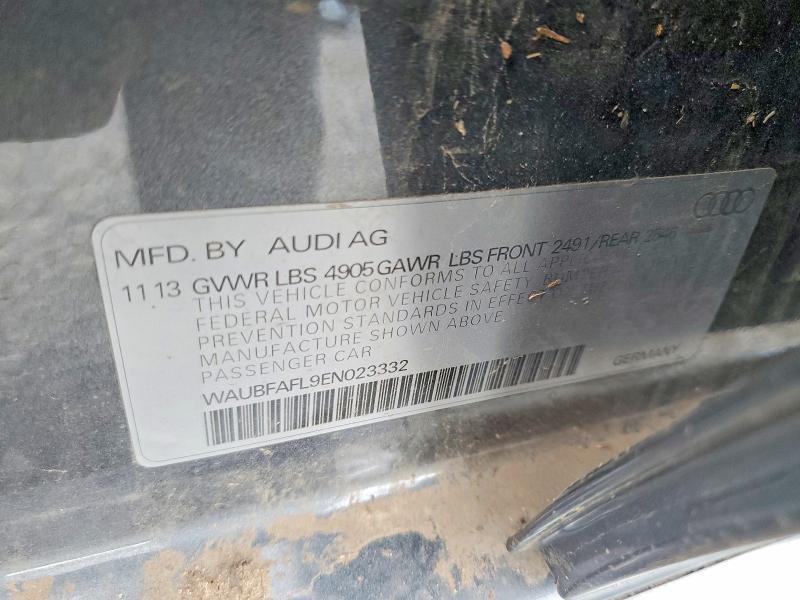 Aukcja sprzedaży 2014 Audi A4, vin: WAUBFAFL9EN023332, numer aukcji: 68168426