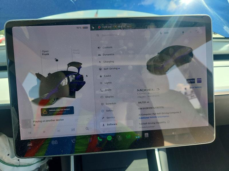 Aukcja sprzedaży 2020 Tesla Model 3, vin: 5YJ3E1EB7LF787775, numer aukcji: 67220296