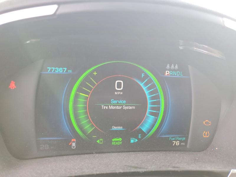 70002256 :رقم المزاد ، 1G1RD6S59GU117952 vin ، 2016 Chevrolet Volt مزاد بيع