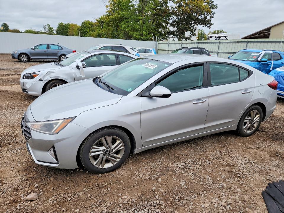 2019 Hyundai Elantra მანქანა იყიდება აუქციონზე, vin: KMHD84LF1KU785881, აუქციონის ნომერი: 70612396