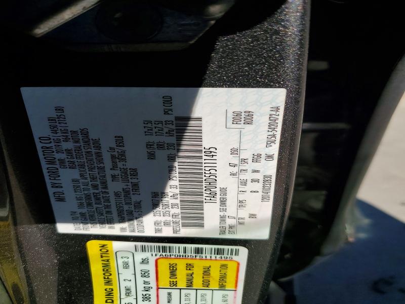 2015 Ford Fusion მანქანა იყიდება აუქციონზე, vin: 1FA6P0HD5F5111495, აუქციონის ნომერი: 70488256