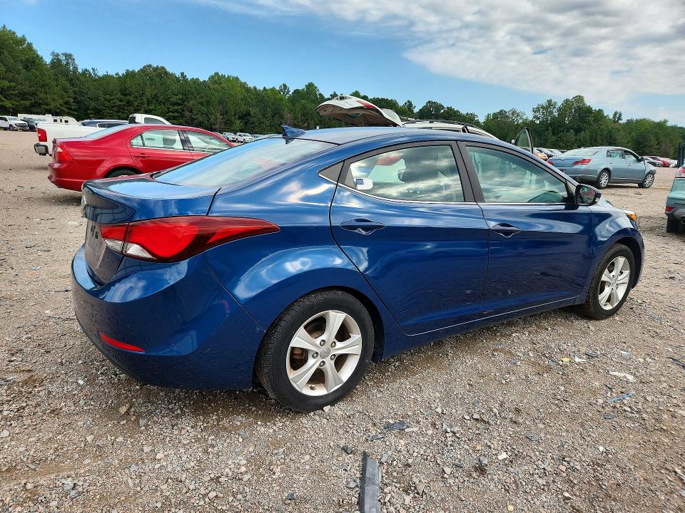 2016 Hyundai Elantra მანქანა იყიდება აუქციონზე, vin: KMHDH4AE2GU584329, აუქციონის ნომერი: 68288736