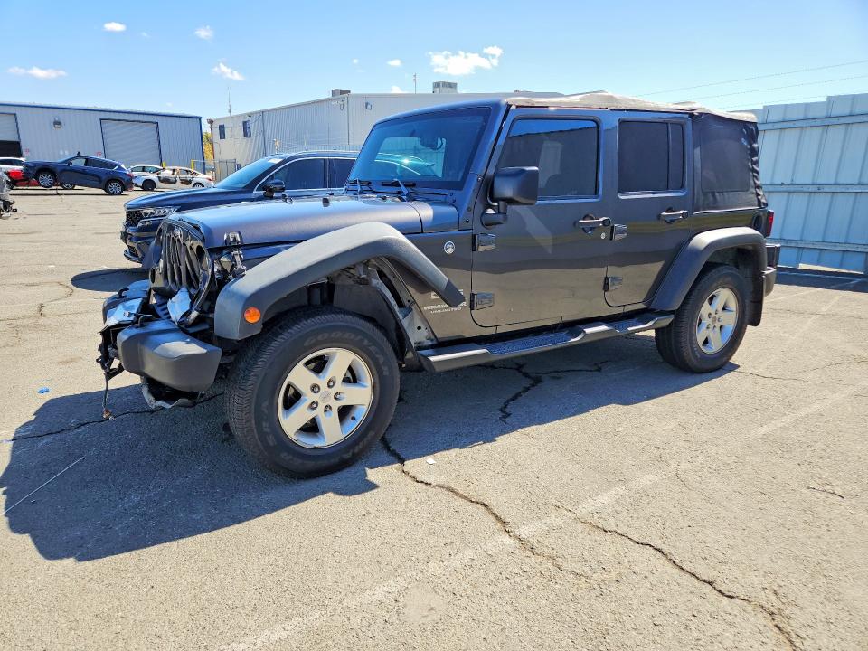 Продажа на аукционе авто 2014 Jeep Wrangler Unlimited, vin: 1C4BJWDG1EL296586, номер лота: 68025516