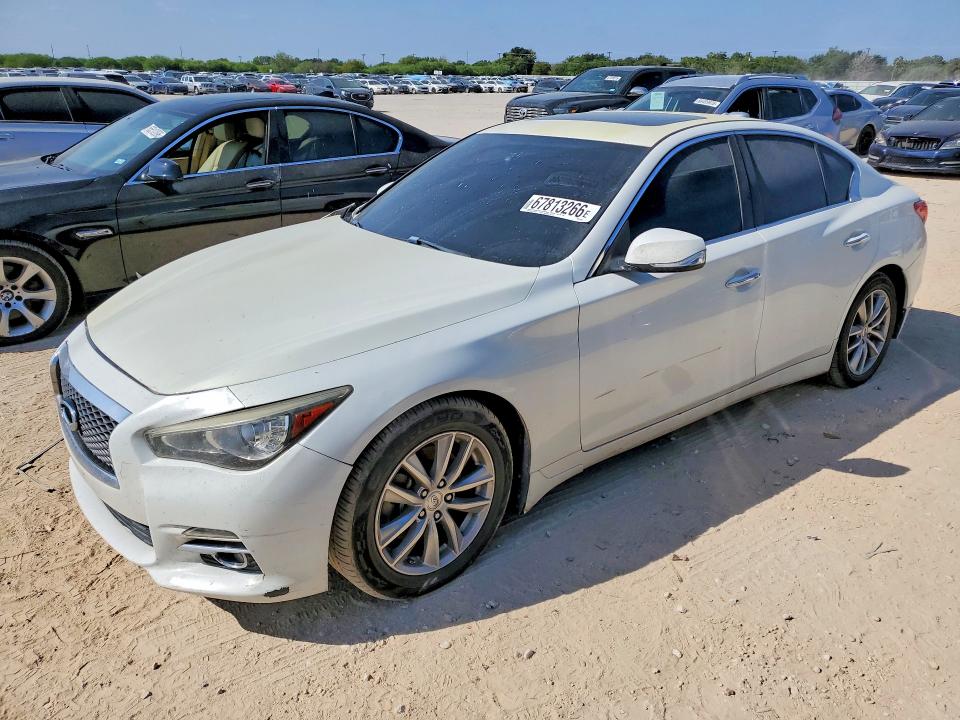 67813266 :رقم المزاد ، JN1BV7AP5EM679913 vin ، 2014 Infiniti Q50 مزاد بيع