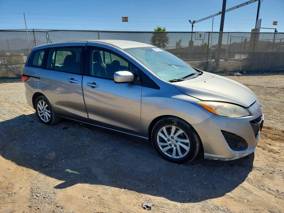 2012 Mazda 5 მანქანა იყიდება აუქციონზე, vin: JM1CW2BL5C0133095, აუქციონის ნომერი: 70061246