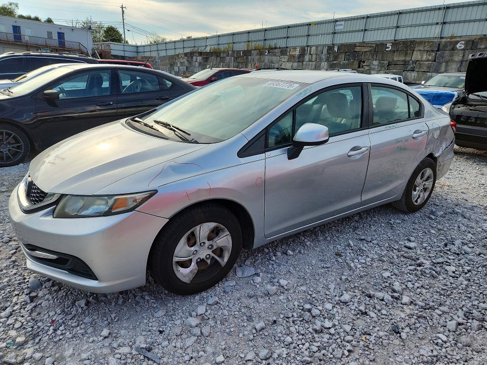 Auction sale of the 2013 Honda Civic, vin: 19XFB2F56DE289496, lot number: 69367776