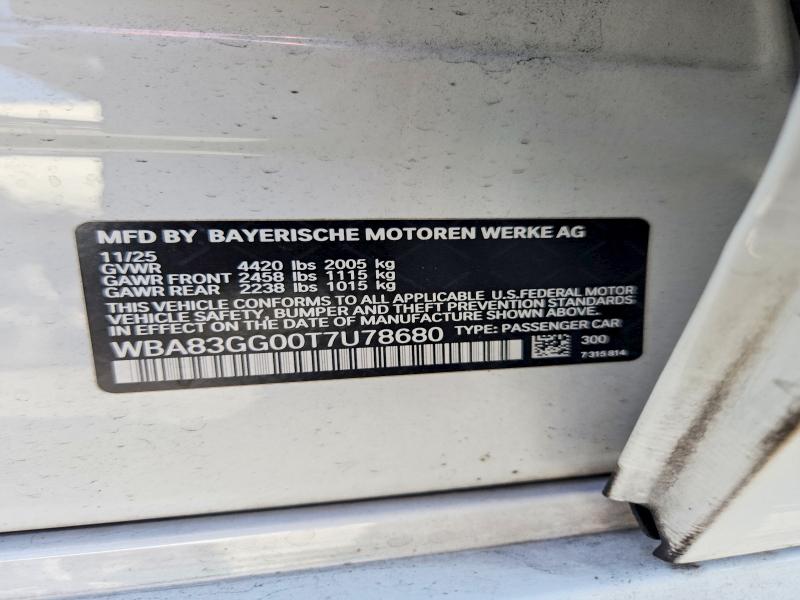 2026 Bmw 228 მანქანა იყიდება აუქციონზე, vin: WBA83GG00T7U78680, აუქციონის ნომერი: 70666846