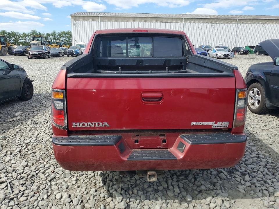 2006 Honda Ridgeline მანქანა იყიდება აუქციონზე, vin: 2HJYK16506H528790, აუქციონის ნომერი: 70552346